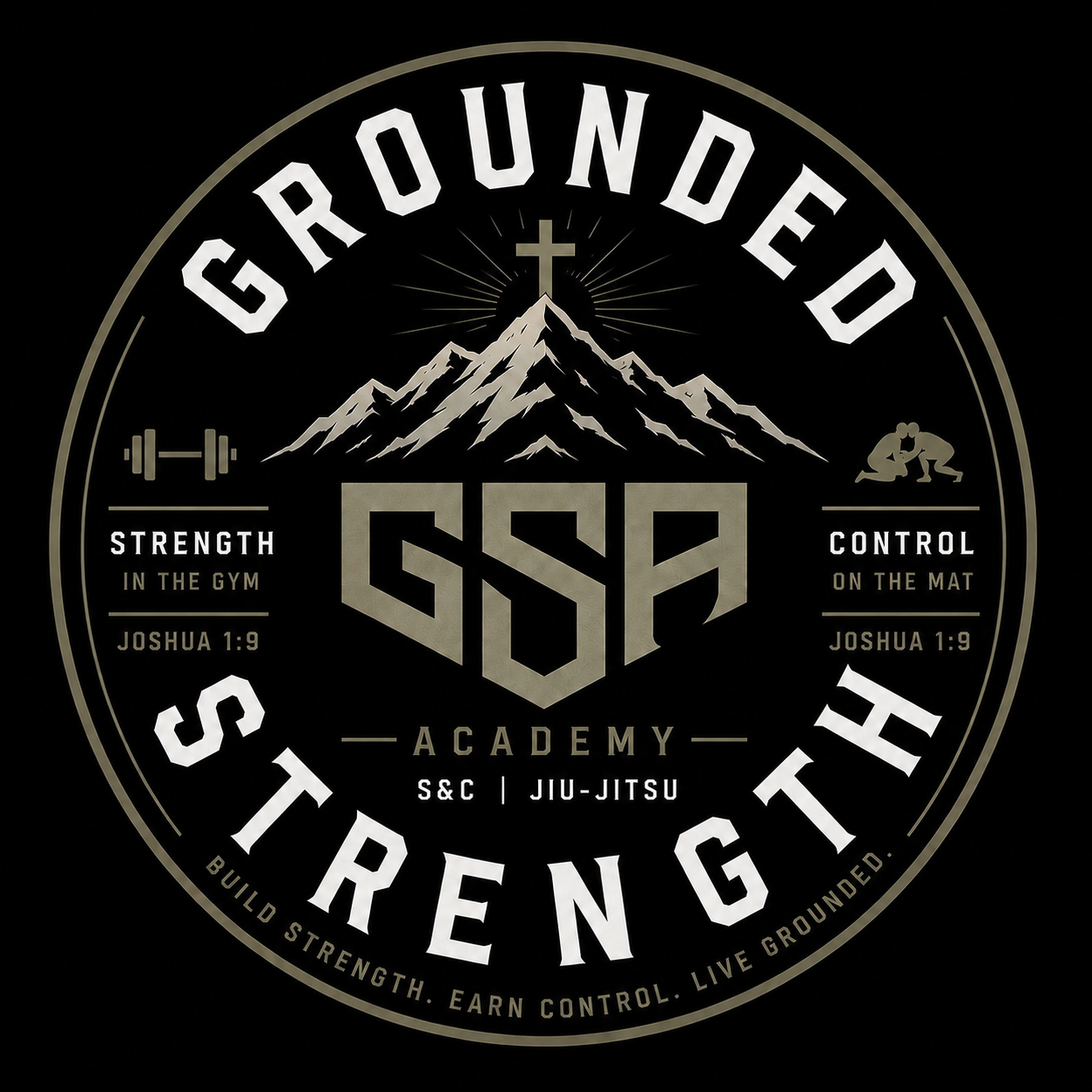 Grounded Strength Academy crest